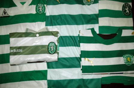 equipamentos do Sporting comparados