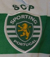 2013/14. Equipamento listado contrafeito do Sporting com smbolo authentic licensed product e todos os detalhes errados