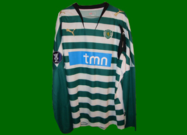 Sporting Portugal Lisbonne maillot 2007 2008