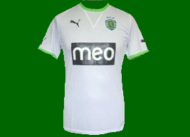 camisola away falsa do Sporting 2011/12