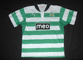 2012/2013. Counterfeit Sporting Lisbon soccer jersey Made in China