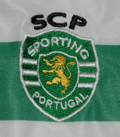 equipamento Sporting 08 09 falso com emblema e SCP