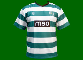 Equipamento contrafeito do Sporting muito feio, de origem desconhecida, 2013