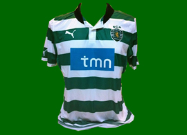 Equipamento Sporting falso camisolasdefutebol. O problema  bvio