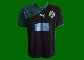 third kit Sporting Lisbon forged 2010 2011 sweat lion