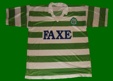 camisola do Sporting contrafeita presidente Sousa Cintra 1993 1994