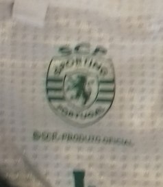 2017. Camisola de treino de Baquetebol do Sporting