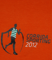 Shirt from the second Sporting race, 14 October 2012, worn by a volunteer supporting a participant in wheelchair