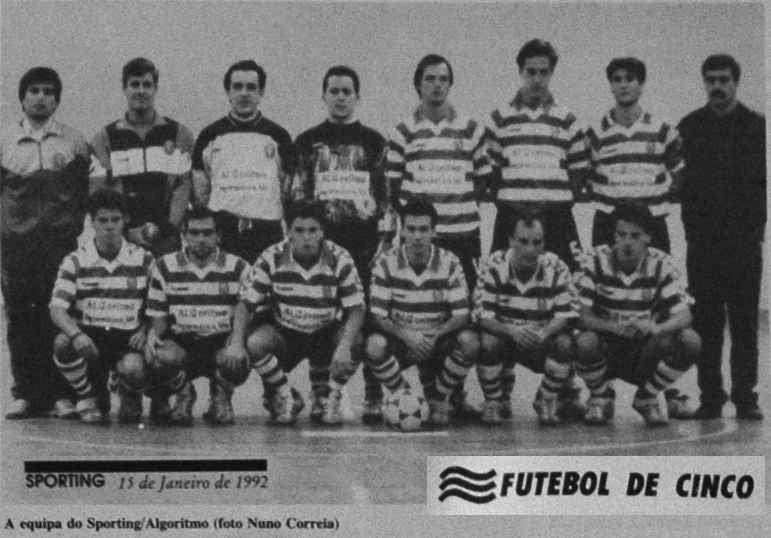 Sporting/Algoritmo: futebol de cinco em 1991