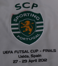 2011/12, away match worn futsal jersey, UEFA Futsal Cup Finals