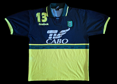 1999/00. Camisola de Andebol usada em jogo por Luís Garrett
