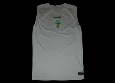 Equipamento de treino de Basquetebol, verso inicial Sporting 2016/17