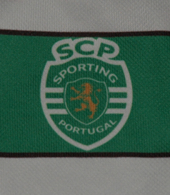 Camisola de jogo da equipa sub-14 de basquetebol masculino do Sporting