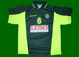 Camisola de andebol do Sporting 2002 03 assinada