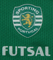 Deo futsal 2007 08 match worn Sporting Lisbon jersey