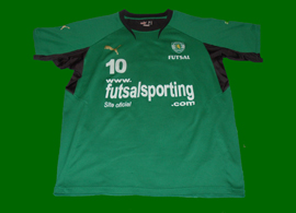 Deo futsal 2007/08 match worn Sporting Lisbon shirt