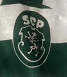 1993/94. Camisola de jogo de Nilson Le�o, da temporada em que o voleibol conquistou o tricampeonato nacional