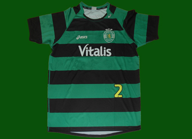 Sporting Lisbon Asics jersey of handball player Edmilson Arajo