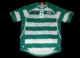 handball Match worn jersey, junior team Sporting 2010 2011