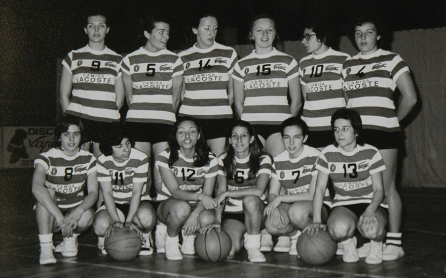 Equipa de basquetebol feminino do Sporting de 1971