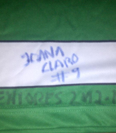 Matchworn by a Sporting Lisbon female basketball player, and signed by the entire 2012/13 squad