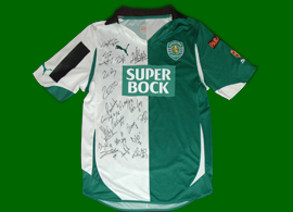 2012/2013, Stromp futsal jersey, match worn by Paulinho and signed by the entire 2012/13 squad