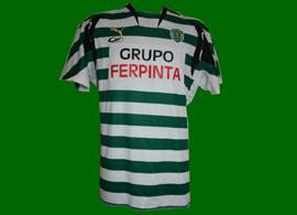 Sporting Lisbon game worn roller skate hockey, 2010/11 or beginning 2011/12