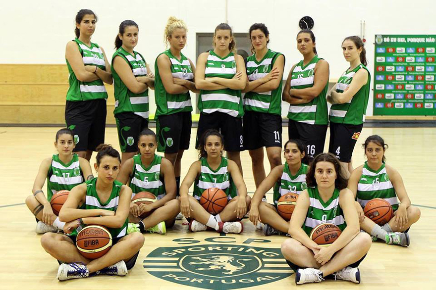 plantel do basquetebol do Sporting