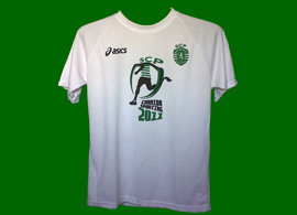 camisola oficial da primeira corrida Sporting 2011