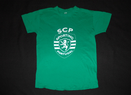 Training t-shirt of a boys U12 Sporting Lisbon basketball player