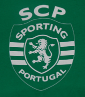 Training shirt of a boys U12 Sporting Lisbon basketball player