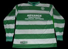 camisola de jogo do Alsager Caltic FC