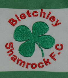 Bletchley Shamrock FC England. Match worn shirt from this club from Milton Keynes