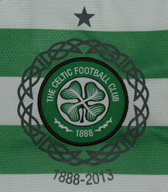 125th anniversary shirt of Celtic Football Club