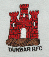 camisola rugby Dunbar RFC logo