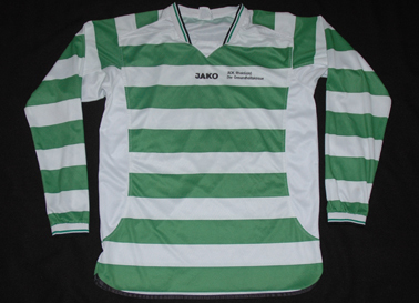 Away match worn jersey of FC Wegberg Beeck, Mittelrheinliga, German league