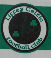 Liffey Celtic FC, República da Irlanda. Camisola de jogo desta equipa fundada em 1999 em Kildare
