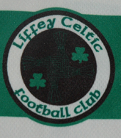 Liffey Celtic FC, Repblica da Irlanda. Camisola de jogo desta equipa fundada em 1999 em Kildare