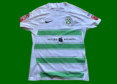Mousehole AFC, England, Cornwall. Hooped shirt 2024/25