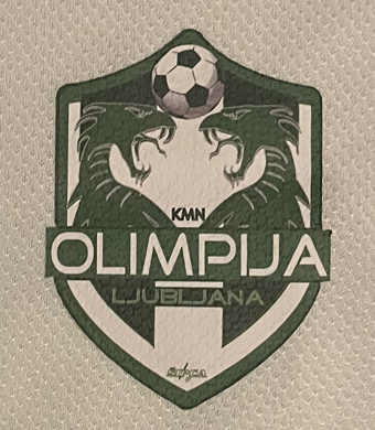 KMN Olimpija Ljubljana football match worn jersey Slovenia