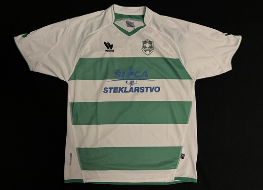 KMN Olimpija Ljubljana football match worn shirt