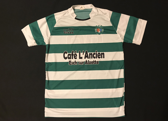 Camisola do Sporting Club Esch-sur-Alzette, Luxmburgo