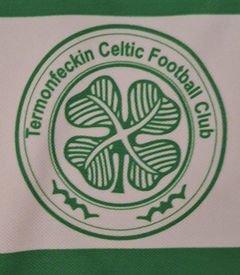 Irlanda. Camisola de jogo deste clube de Termonfeckin, Louth, fundado em 1997