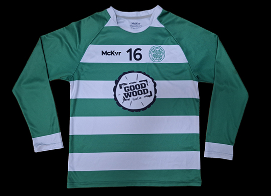 Irlanda. Camisola de jogo deste clube de Termonfeckin, Louth, fundado em 1997
