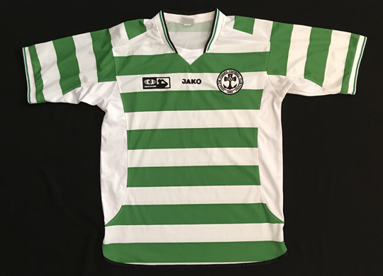 The Pogues Mahone 82 Tour Football Shirt 1982. Camisola muito rara da banda de punk celta formada em 1982