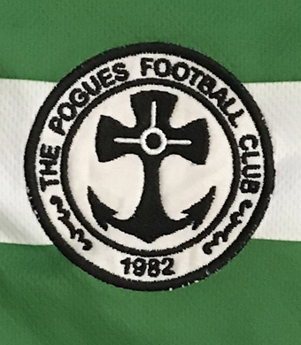 The Pogues 82 Tour Football Shirt 1982 Celtic Anniversary Lisbon Lions