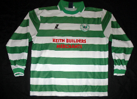 camisola do Buckie Thistle FC