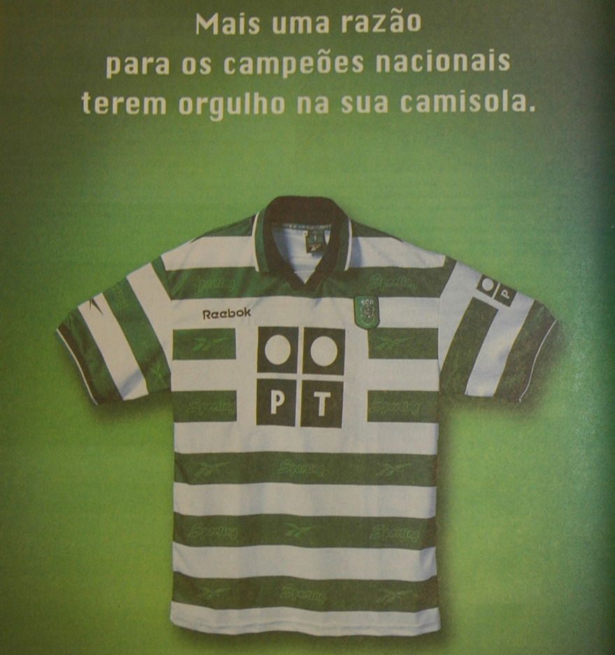 Orgulho na camisola - campees 2000 Sporting