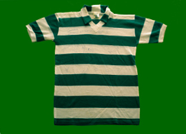 Equipamento do Sporting assinado pela equipa 1986 1987