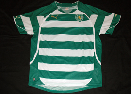 Camisola Sporting 2010 2011 sample Puma